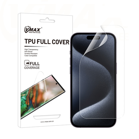 Vmax folia ochronna invisble TPU film - full coverage do iPhone 15 Pro Max 6,7&quot;