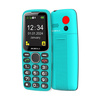 TELEFON GSM MOBIOLA  MB4120 4G TELEFON DLA SENIORA TURKUSOWY