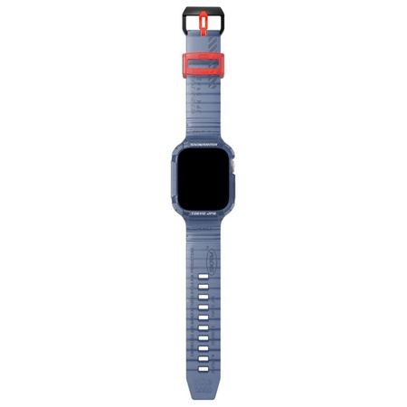 Skinarma pasek+etui Saido 2in1 Apple      Watch 45/44mm ciemno niebieski/dark blue