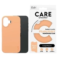 CARE by PanzerGlass Fashion Case iPhone 16 6,1" pfirsich/pfirsich MagSafe 1389