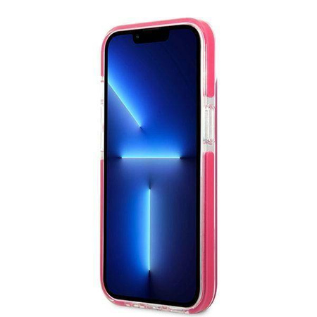 Original Case IPHONE 13 Karl Lagerfeld Hardcase Choupette Head (KLHCP13MTPECPI) pink