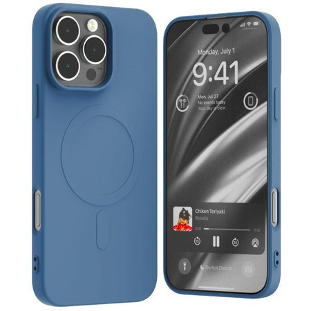 Mercury MagSafe Semi-Silicone iPhone 16 Pro Max 6,9" niebieski /blue