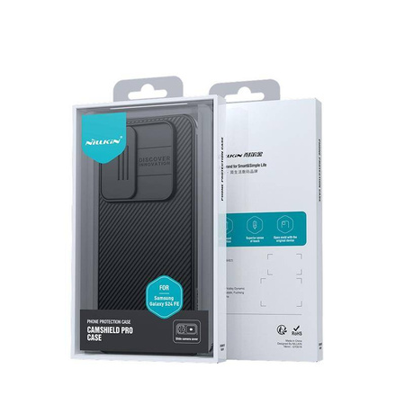 Schutzhülle SAMSUNG GALAXY S24 FE Nillkin CamShield Pro schwarz