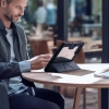 Nillkin Bumper Ledertasche Pro für iPad Air 13&quot; (2024) - Schwarz