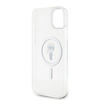 Karl Lagerfeld nakładka do iPhone 15 Plus 6,7" KLHMP15MHFCKNOT transparentna HC Magsafe IML Ikonik