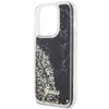 Guess GUHCP14LLCSGSGK iPhone 14 Pro 6,1" schwarz/schwarzes Hardcase Liquid Glitter Marble