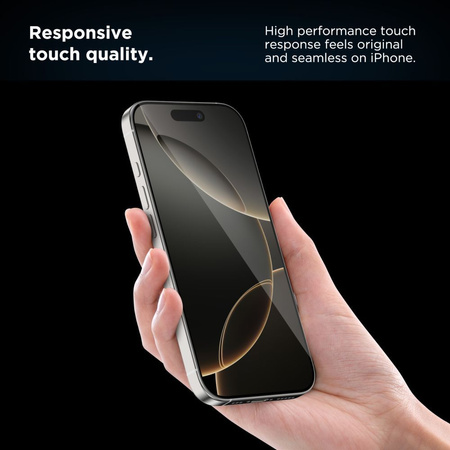 SZKŁO HARTOWANE TECH-PROTECT QUICK SET+ 2-PACK IPHONE 17 PRO MAX BLACK