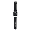 Pasek do APPLE WATCH 4 / 5 / 6 / 7 / 8 / SE (38 / 40 / 41 MM) Karl Lagerfeld Strap 3D Rubber Choupette Head (KLAWMSLCNK) czarne
