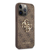 Oryginalne Etui IPHONE 13 PRO MAX 6,7" Guess Hardcase 4G Big Metal Logo GUHCP13X4GMGBR brązowe