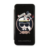Original Case IPHONE X / XS Karl Lagerfeld Bookcase Signature Glitter black