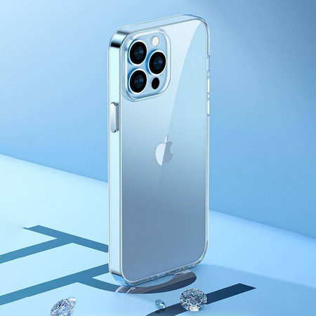 Kingxbar Elegant Series Hülle iPhone 13 Pro Hülle Rückseite transparent
