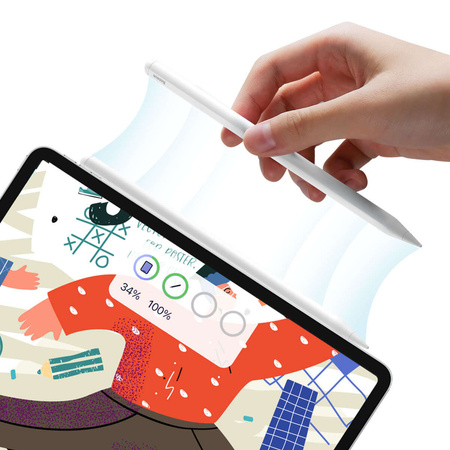 Aktiver Stift für iPad Baseus Smooth Writing 2 SXBC060002 – weiß