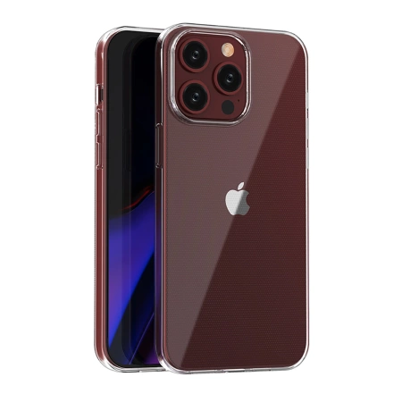 iPhone 15 Pro Max-Hülle aus der Ultra Clear-Serie in transparenter Farbe