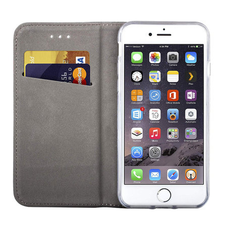 Etui Smart Magnet do Motorola Moto G34 5G granatowe