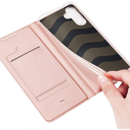 Dux Ducis Skin Pro flip case for Samsung A35 5G - pink