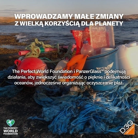 PanzerGlass Matrix Ultra-Wide-Fit hybrid glass for iPhone 15 Plus with positioner