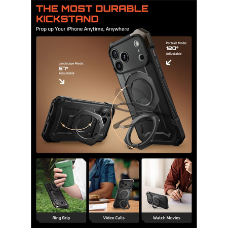 SUPCASE UB GRIP MAG MAGSAFE IPHONE 17 PRO MAX BLACK