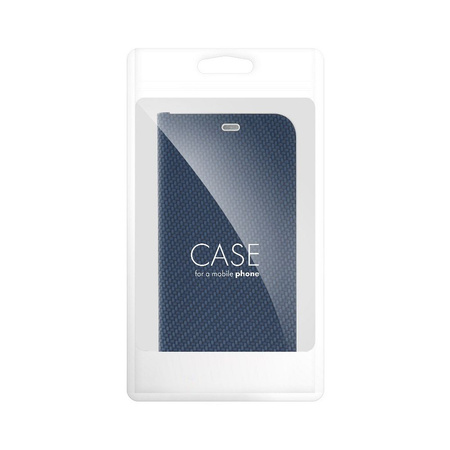 Kabura LUNA Book Carbon do SAMSUNG A55 5G niebieski