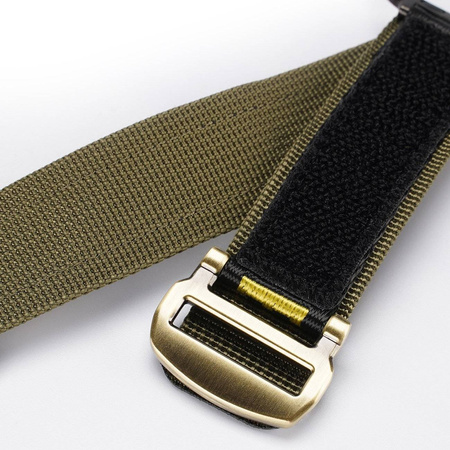 Dux Ducis Strap (Outdoor  Version) pasek Apple Watch Ultra, SE, 8, 7, 6, 5, 4, 3, 2, 1 (49, 45, 44, 42  mm) nylonowa opaska bransoleta żółto-zielony