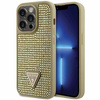 Guess GUHCP14LHDGTPD iPhone 14 Pro 6,1" Gold/Gold Hardcase Strass Dreieck