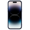 Nillkin CamShield Silky Silikonhülle iPhone 14 Pro Max Silikonhülle mit Kameraschutz Blau
