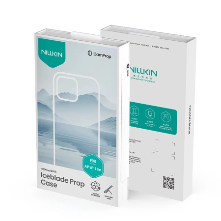 Nillkin Iceblade Prop Magnetische Hülle mit Ständer für iPhone 16e - Grün