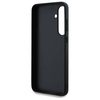 Original Case SAMSUNG GALAXY S24 FE Karl Lagerfeld Hardcase Monogram Karl&Choupette Head Pin (KLHCS24FEPGKLKCPK) black