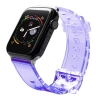 Silicone Strap Bracelet Bracelet Strap Light for Apple Watch 42 / 44 mm - Purple
