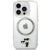 Karl Lagerfeld KLHMP13LHNKCIT iPhone 13 Pro 6.1&quot; hardcase transparent Iconic Karl&amp;Choupette Magsafe