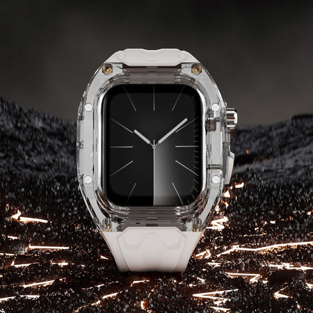 WiWU - Pasek do smartwatcha Wi-WB013 Rambo Watch Band 42/44/45mm - biały