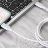 Proove kabel Striped Silicone Type-C do Lightning (1m) biały