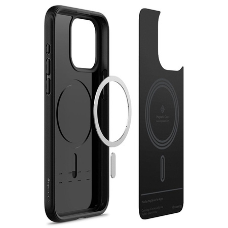 Case APPLE IPHONE 15 PRO MAX Caselogy Parallax Mag MagSafe black