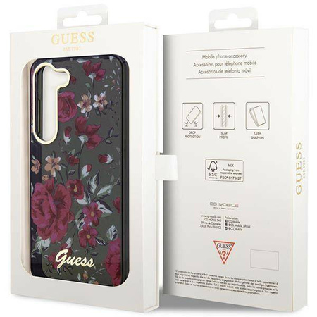 Guess GUHCS23MHCFWSA S23+ S916 grün/kaki Hardcase Flower Collection