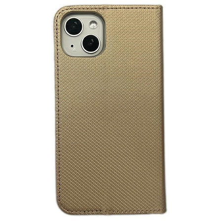 Etui Smart Magnet book iPhone 14 Pro Max6.7" złoty/gold