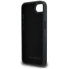 Karl Lagerfeld Fixed Glitter Karl&amp;Choupette Heads Metal Pin iPhone 16e Case - Black