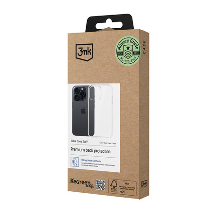 3MK ClearCase Eco iPhone 14 Pro Max GRS CU 1304127