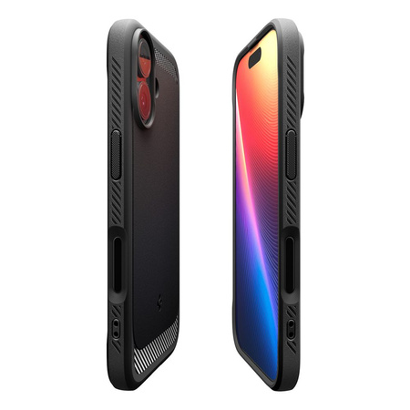 SPIGEN futerał RUGGED ARMOR MAG kompatybilny z MagSafe do IPHONE 17 matte black
