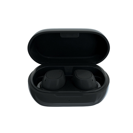 Maxlife słuchawki Bluetooth MXBE-04 TWS czarne dokanałowe