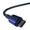 Kabel 100W 5A 2m USB-C - USB-C Baseus Tungsten Glod niebieski