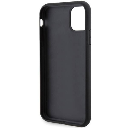 Oryginalne Etui GUESS hardcase 4G Triangle Metal Logo GUHCN61PG4GPK do Iphone 11/XR czarny