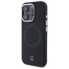 Original Case IPHONE 16 PRO Mercedes Hardcase Silicone Tonal Logo MagSafe (MEHMP16L23SUTTK) black