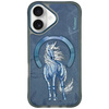 Etui Nimmy Magnetic Fantasy Animal MagSafe do iPhone 16 niebieski