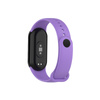 Pasek Silikonowy Mi Band 8 / M8 (4), PURPLE / FIOLETOWY