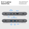 SPIGEN LD204H LAPTOP STAND HUB SPACE GREY