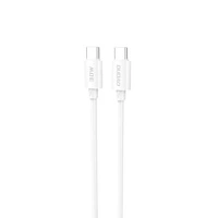Kabel Dudao L4C USB-C / USB-C 30W 1.2m - biały