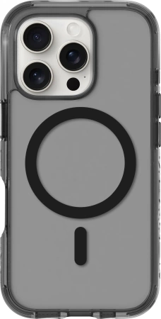 Etui Laut Crystal Matter X MagSafe na iPhone 16 Pro Max - przezroczysto-czarne