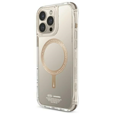 Skinarma etui Saido iPhone 16 Pro 6.3"   Magnetic Charging szampański/champagne