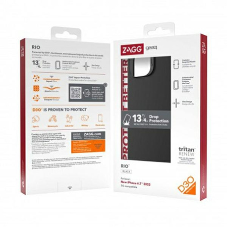 Gear4 Rio Snap iPhone 14 Plus / 15 Plus6.7" czarny/black 50758