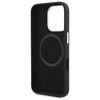 Original Case IPHONE 16 PRO Mercedes Hardcase Silicone Vertical Tonal Stripes MagSafe (MEHMP16L23SUVSK) black