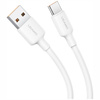 Kabel USAMS US-SJ603 U84 3A USB-C do     USB-A 3m biały